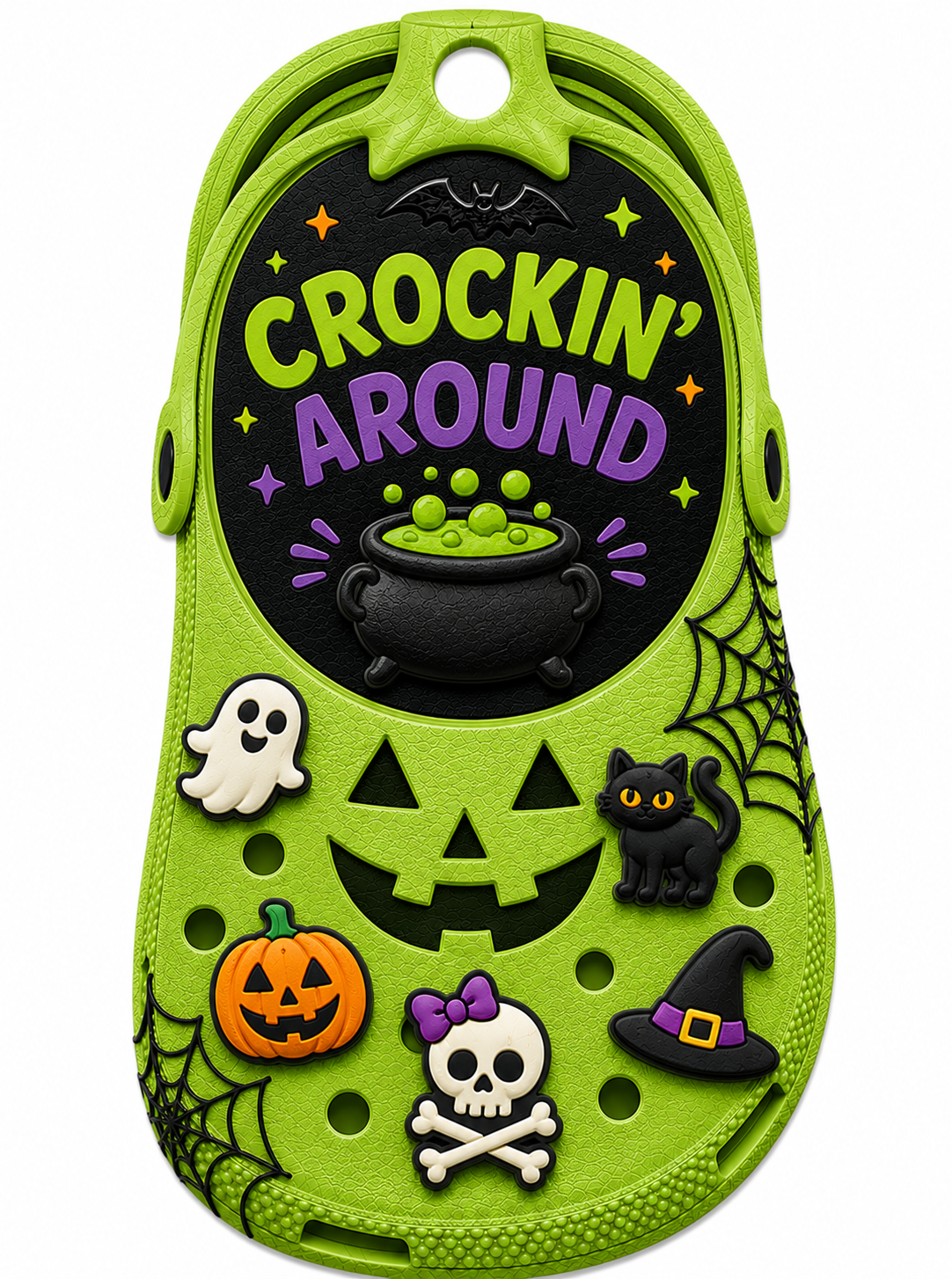Croc Halloween Gift Tag