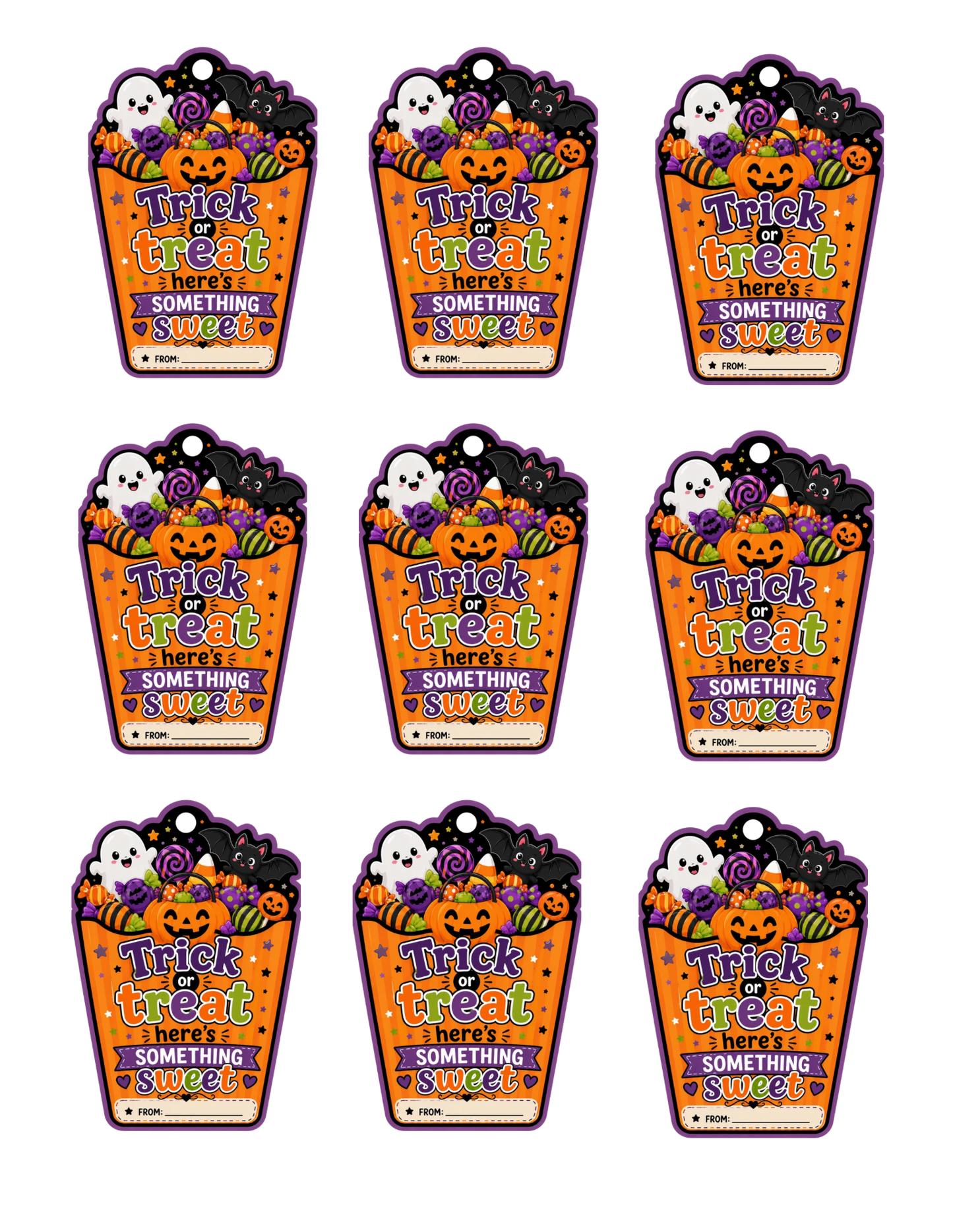 Halloween Fry Box