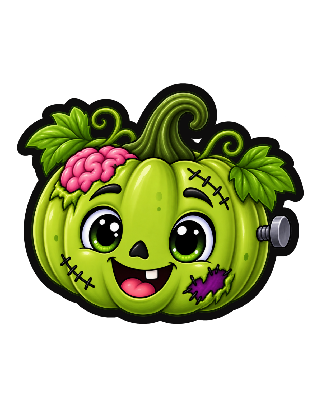Halloween Bubble Decals
