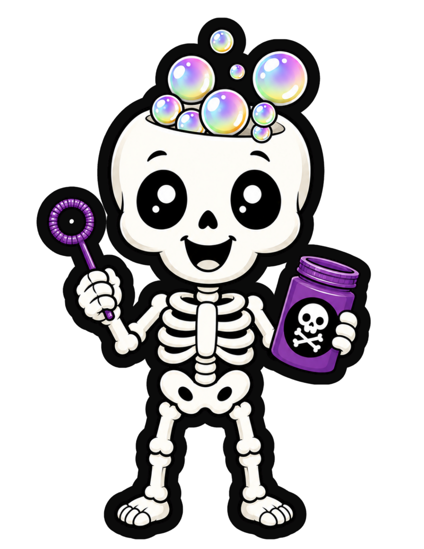 Halloween Bubble Decals