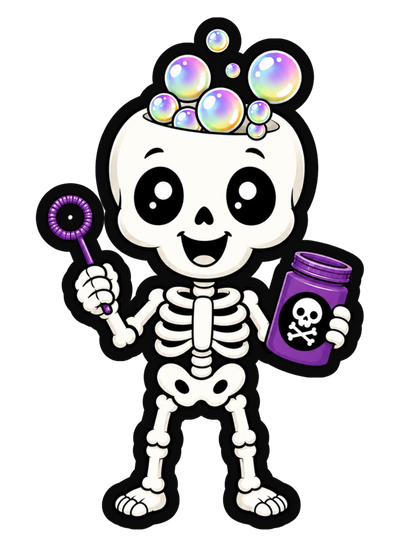 Halloween Bubble Decals