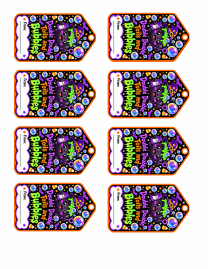 Halloween Bubble Decals