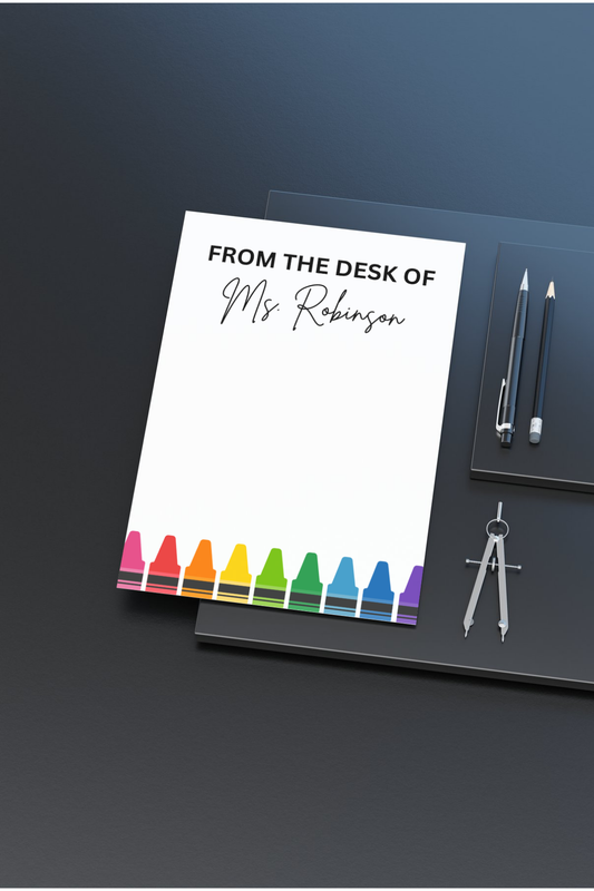 Custom Teacher Notepad