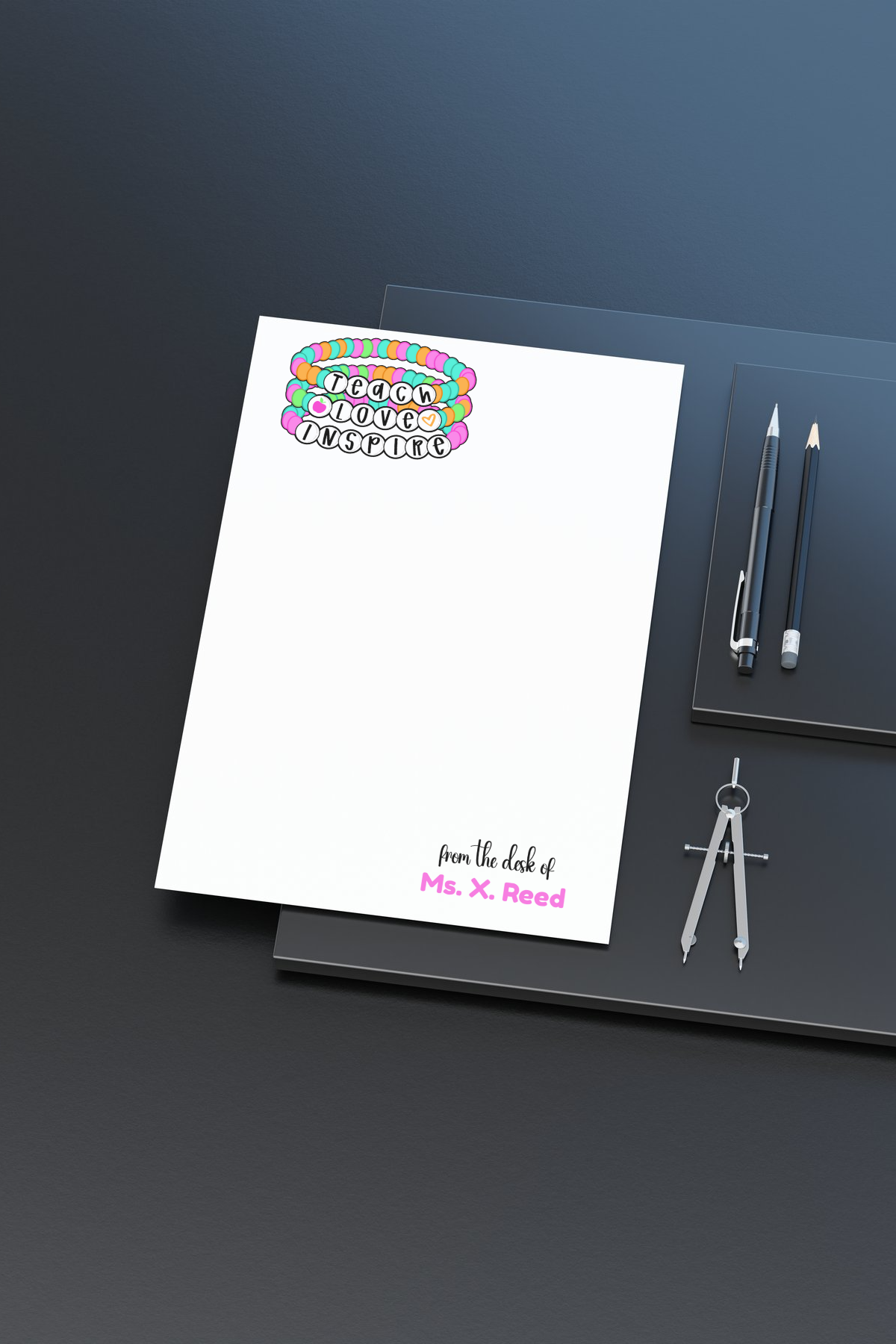 Custom Teacher Notepad