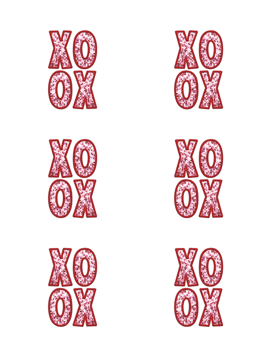 XOXO DIGITAL STICKER