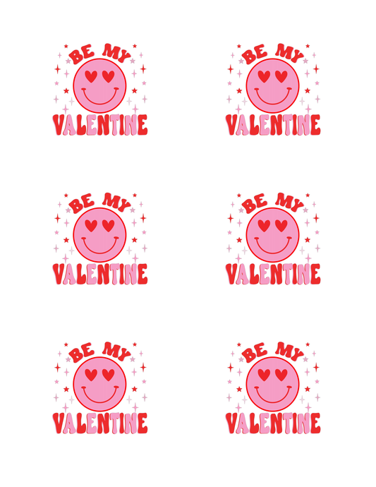 BE MY VALENTINE-DIGITAL STICKER