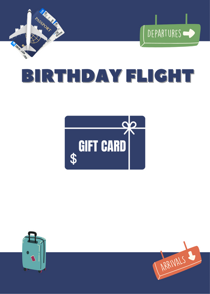 BIRTHDAY GIFT CARD BOOK-BUILD A BOOK BLUE