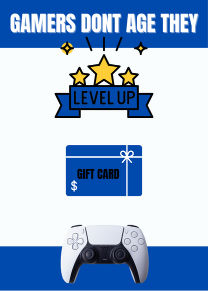 BIRTHDAY GIFT CARD BOOK-BUILD A BOOK BLUE