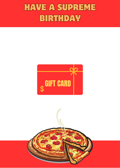 BIRTHDAY GIFT CARD BOOK-BUILD A BOOK BLUE