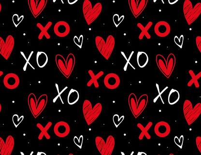 Hugs, Kisses & valentines wishes box flap-digital file