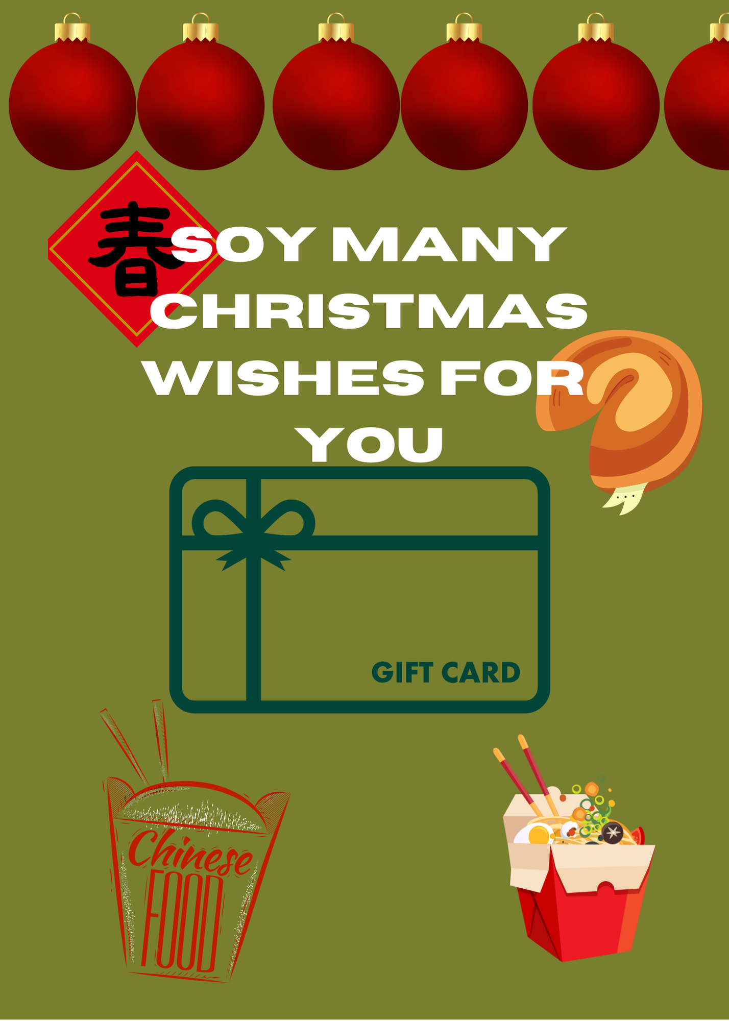 Christmas Build a gift card book-tradional