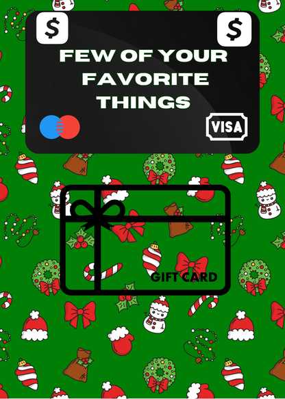 Christmas Build a gift card book-tradional