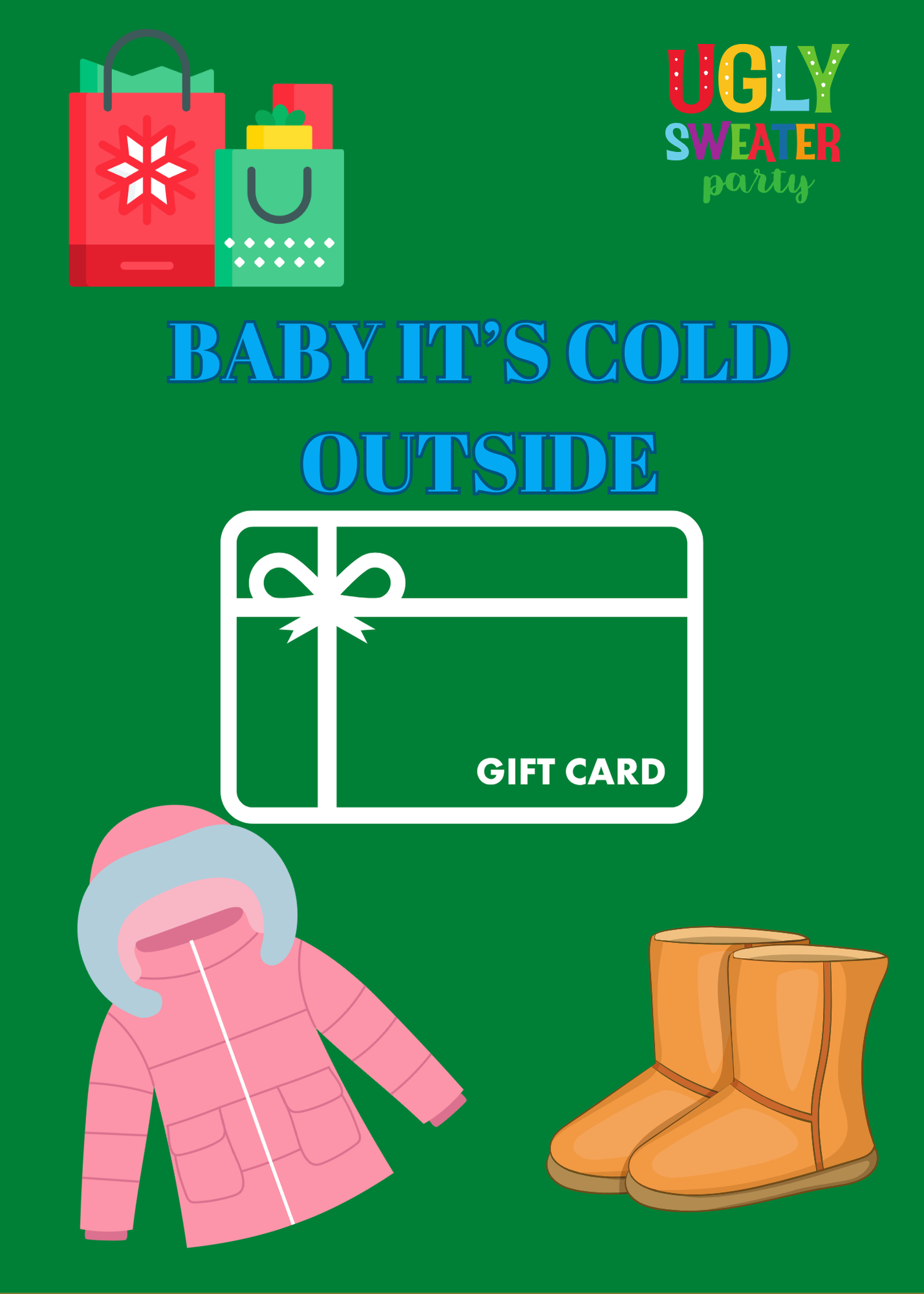 Christmas Build a gift card book-tradional